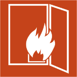 Illustration des Fassadenbrandprüfstands