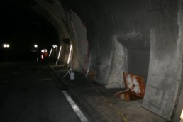 Fotodokumentation nach dem Brand im Tunnel Königshainer Berge nahe Görlitz