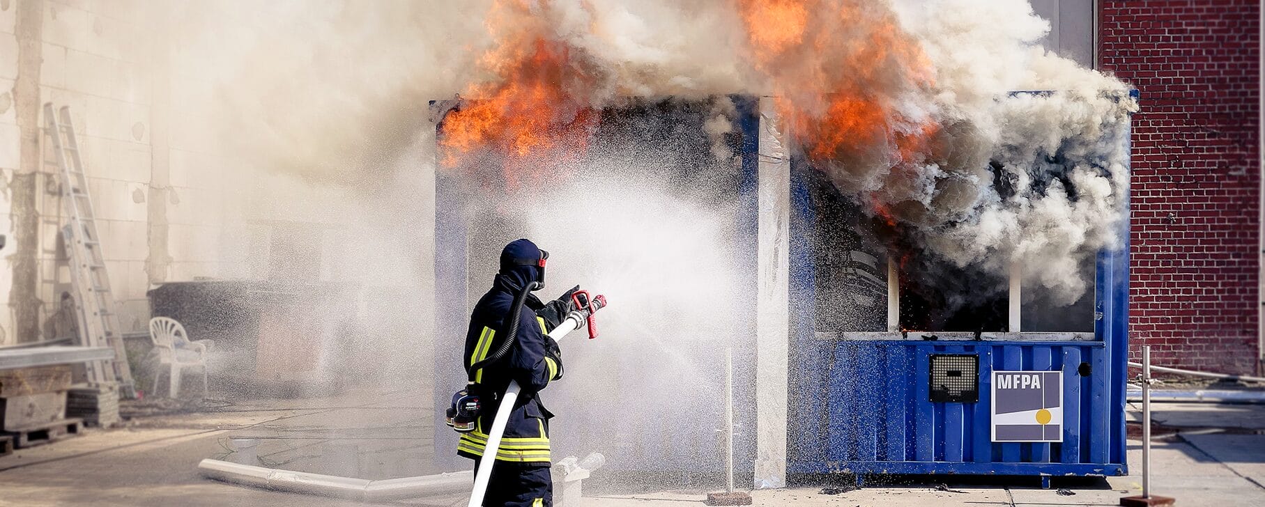 Löschung eines Containerbrands