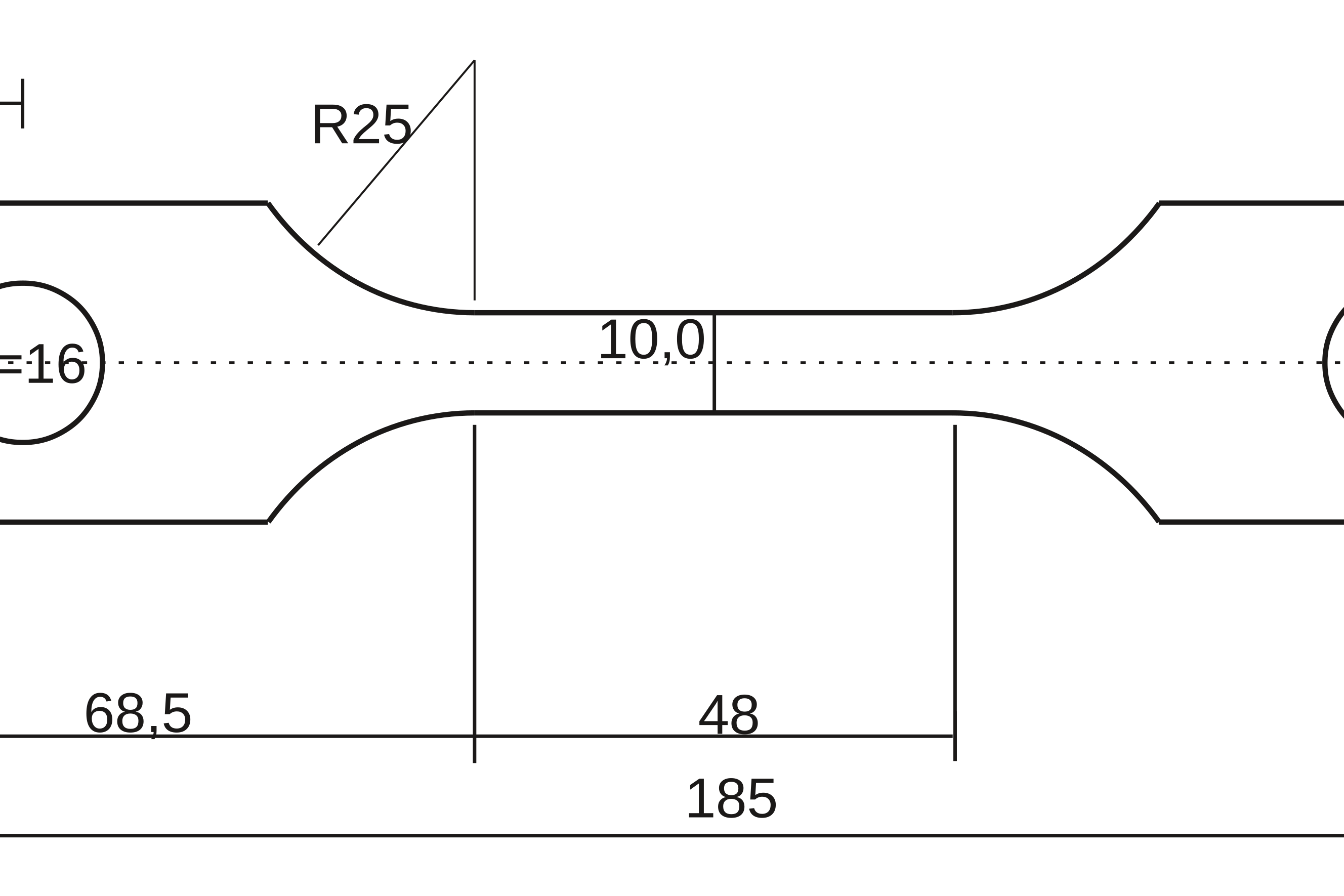 technische Darstellung Probekoerper 