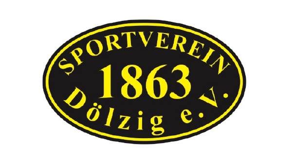 Logo des Sportverein Dölzig in gelb schwarz